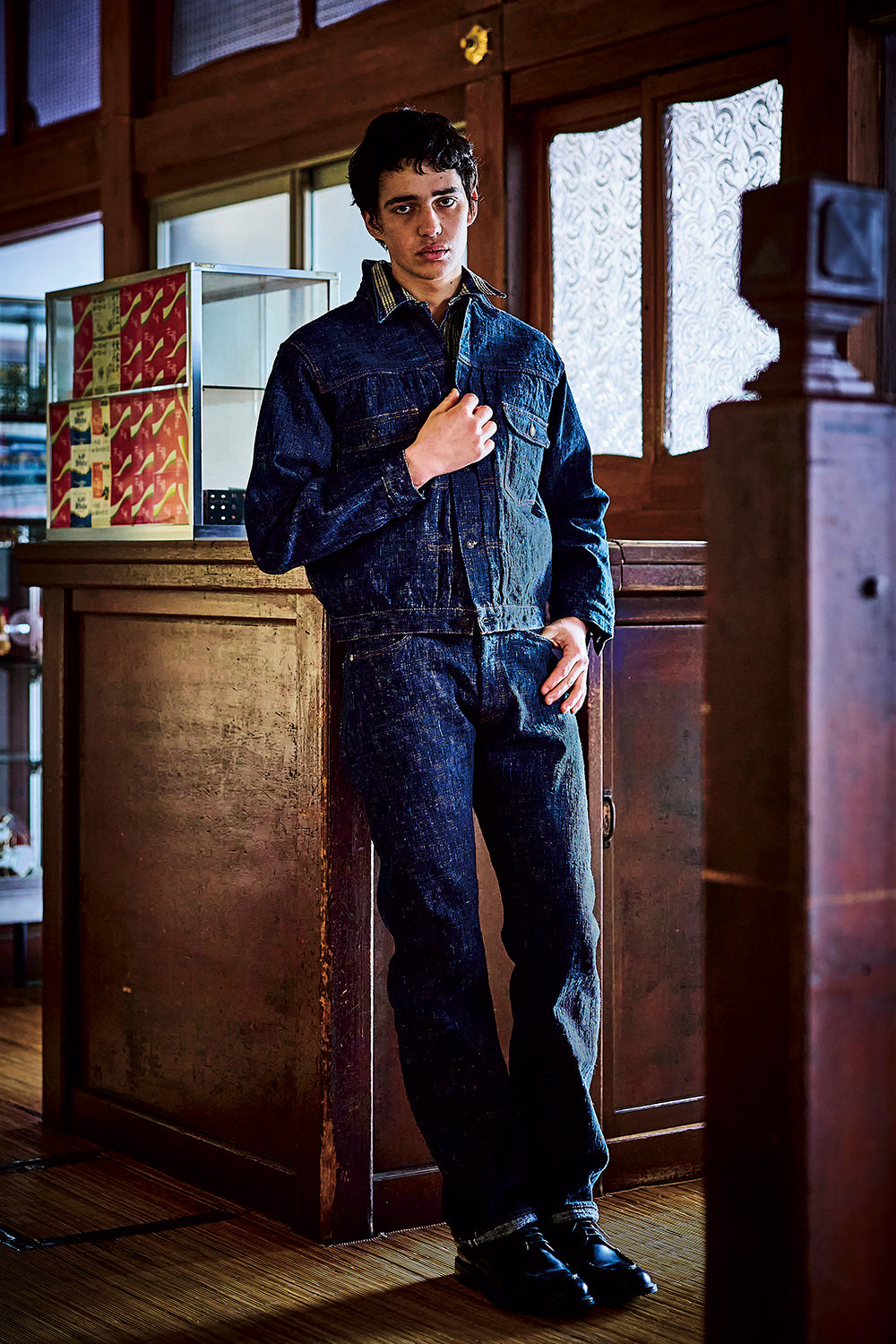 双藍ジーンズ【D1894】