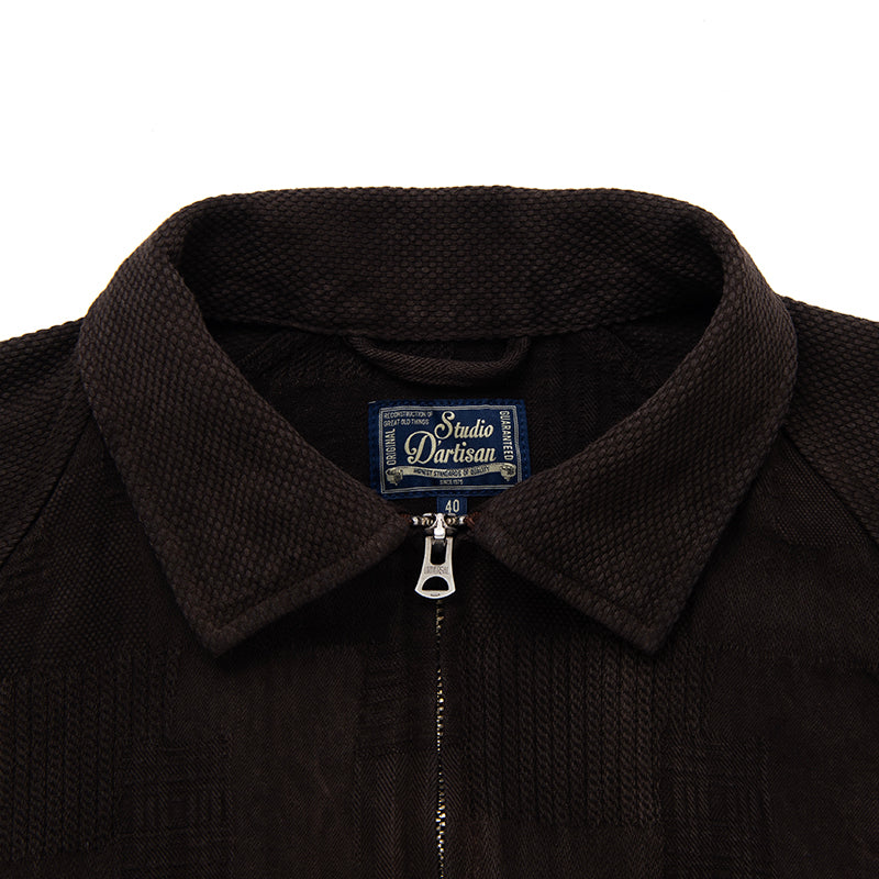 奄美泥染BOROジャガードジャケット【4604】