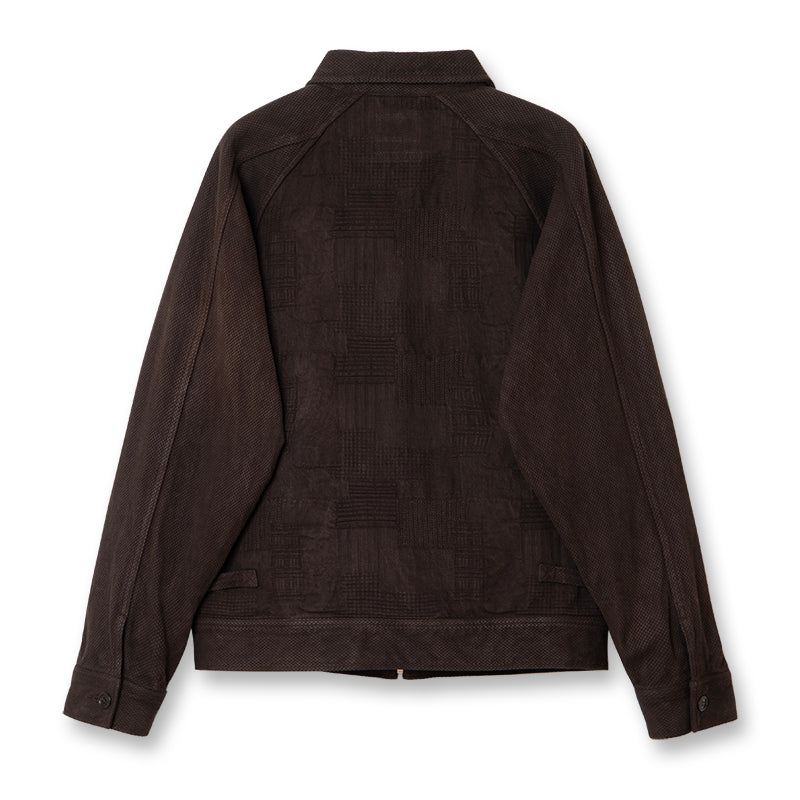 奄美泥染BOROジャガードジャケット【4604】