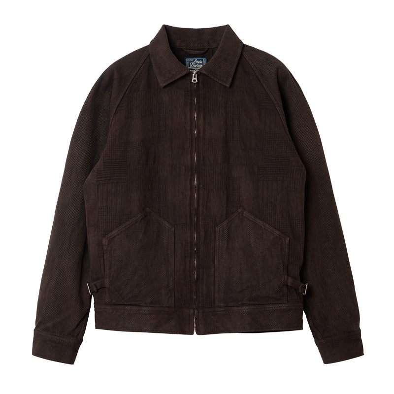 奄美泥染BOROジャガードジャケット【4604】