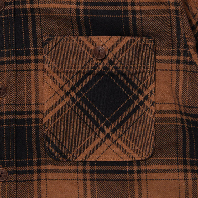 KAKISHIBU ネルシャツ【5659】