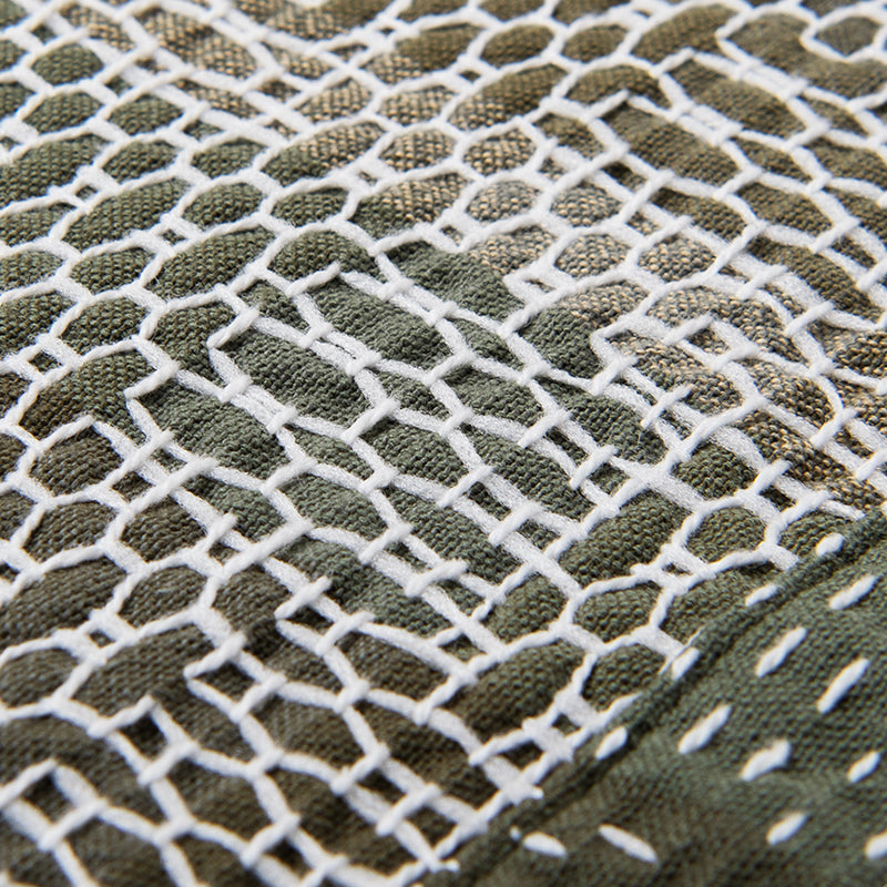 NORAGI ARMY SASHIKO 半袖シャツ【5719】