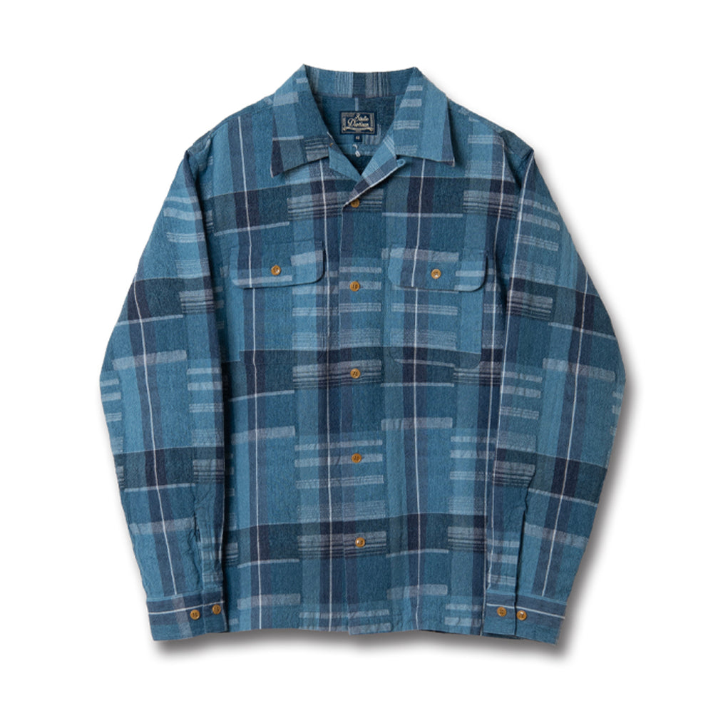 野良着パッチワークシャツ【5747】 – STUDIO D'ARTISAN ONLINE STORE
