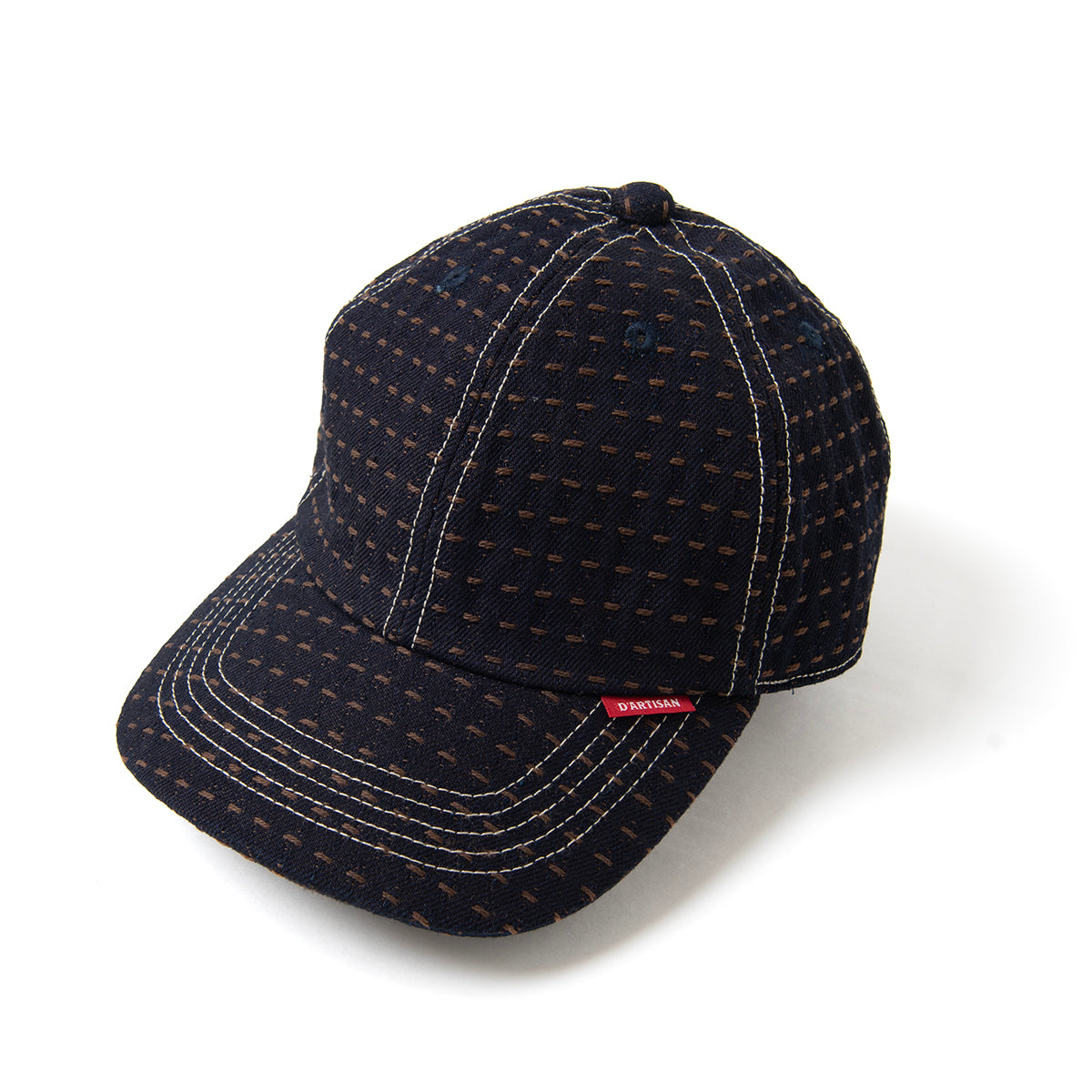 柿渋刺し子デニムキャップ【D7578】 – STUDIO D'ARTISAN ONLINE STORE