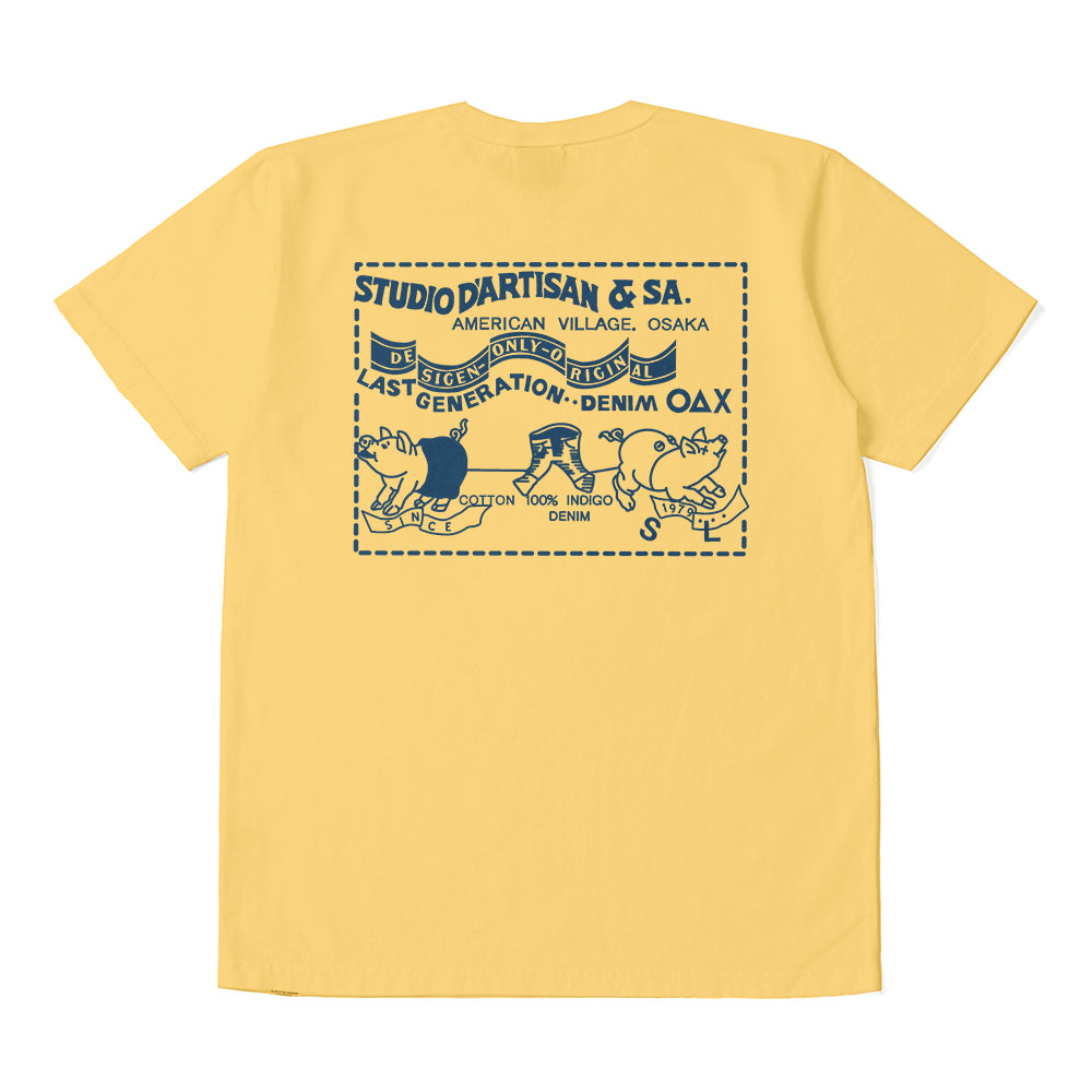 USAコットン定番プリントTシャツ【8153】