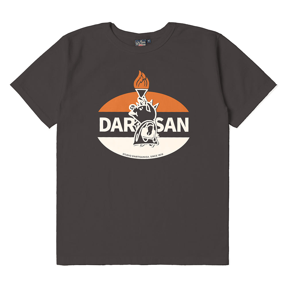 吊り編みプリントTシャツ【8178A】