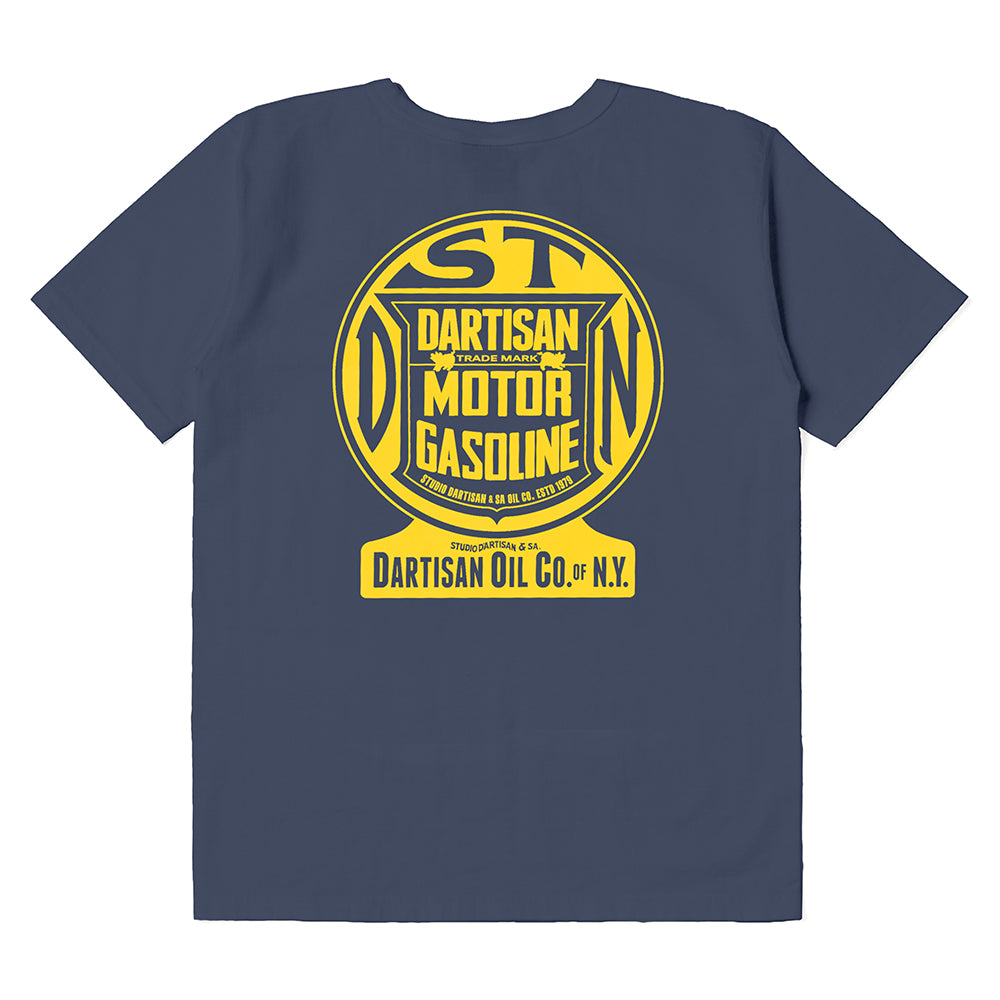 吊り編みプリントTシャツ【8178B】