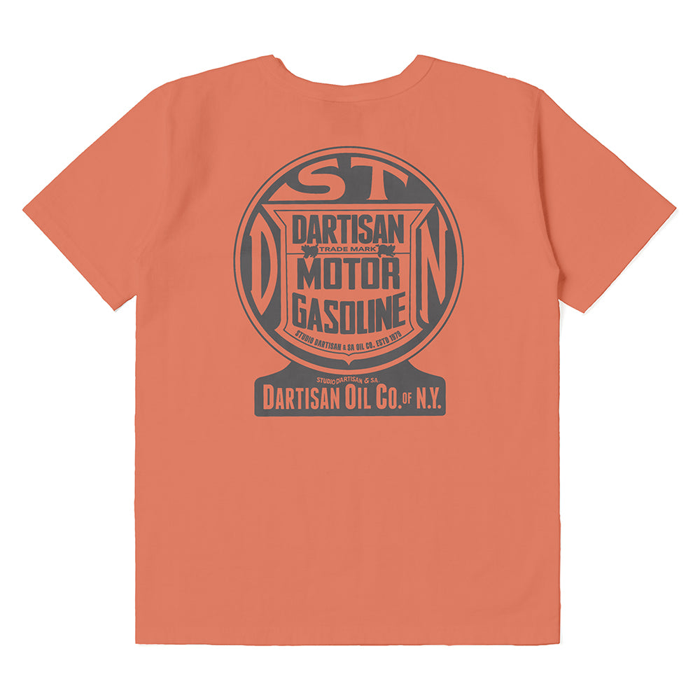 吊り編みプリントTシャツ【8178B】