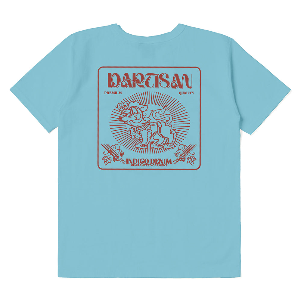 吊り編みプリントTシャツ【8179A】