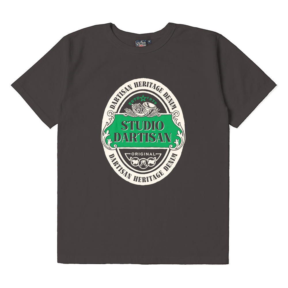 吊り編みプリントTシャツ【8179B】