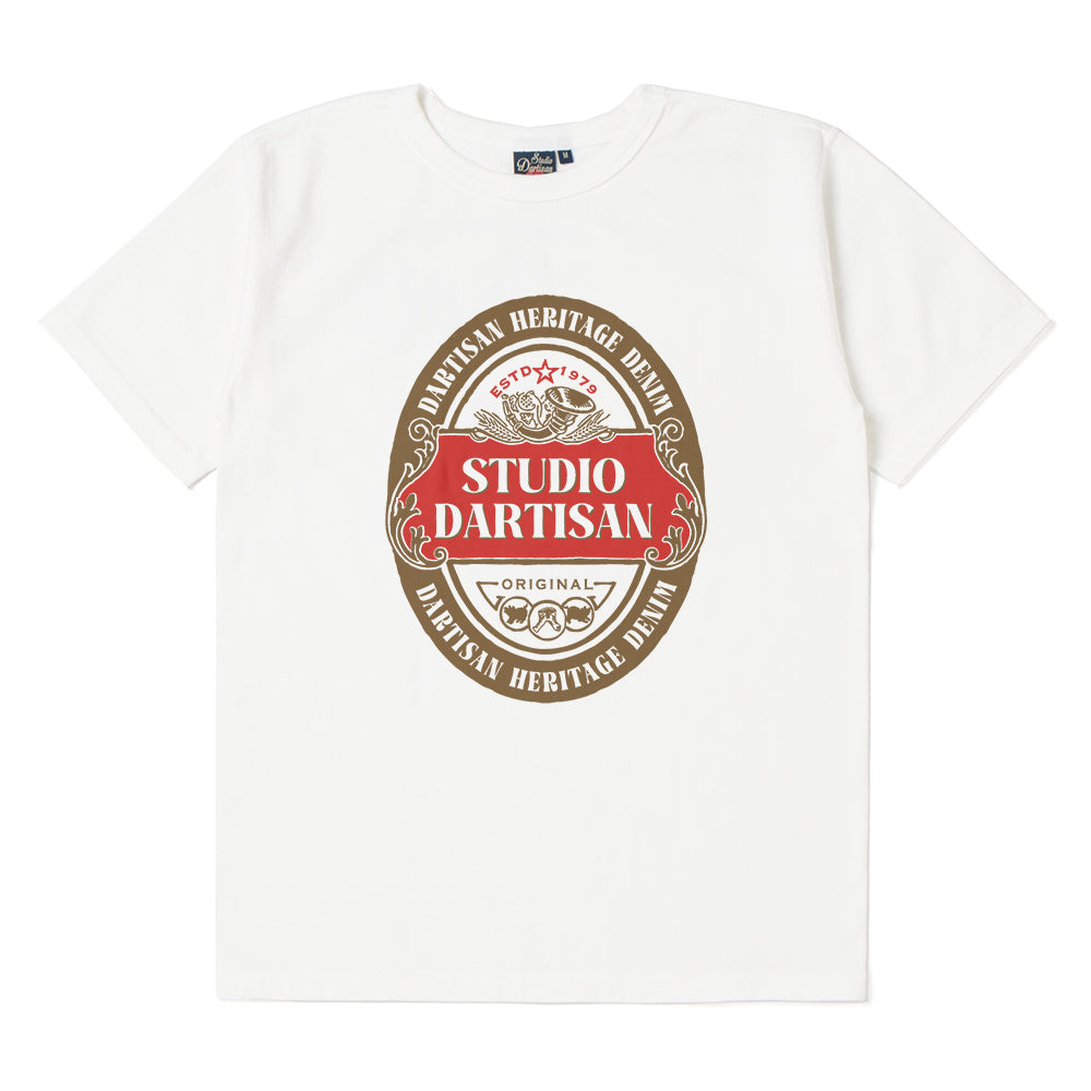 吊り編みプリントTシャツ【8179B】