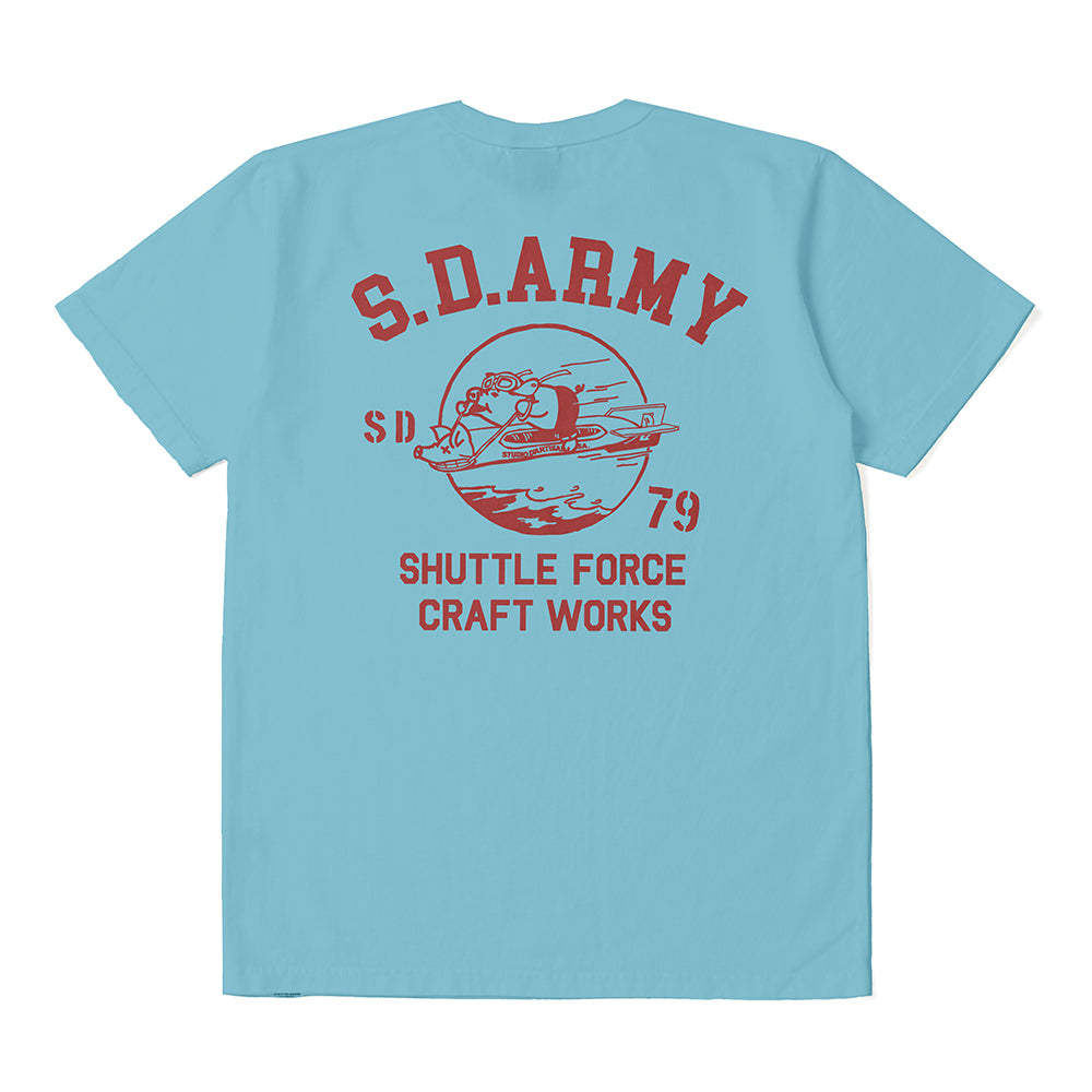 USAコットンプリントTシャツ【8182B】