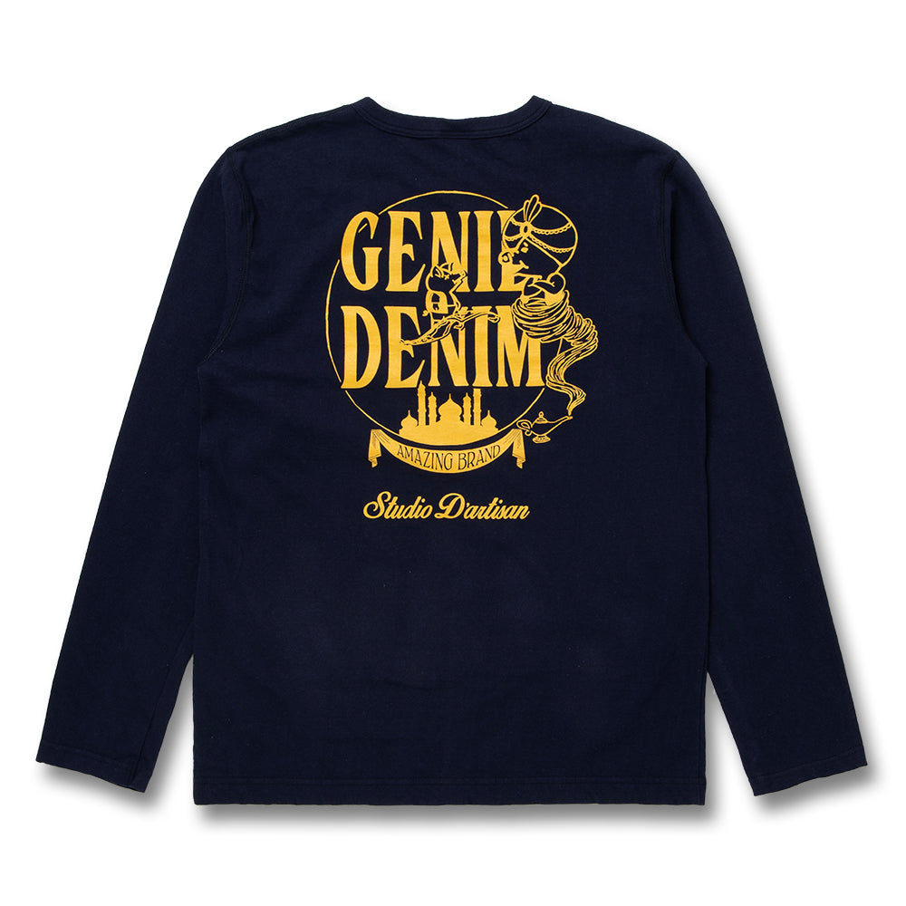 プリント長袖Tシャツ【8195A】