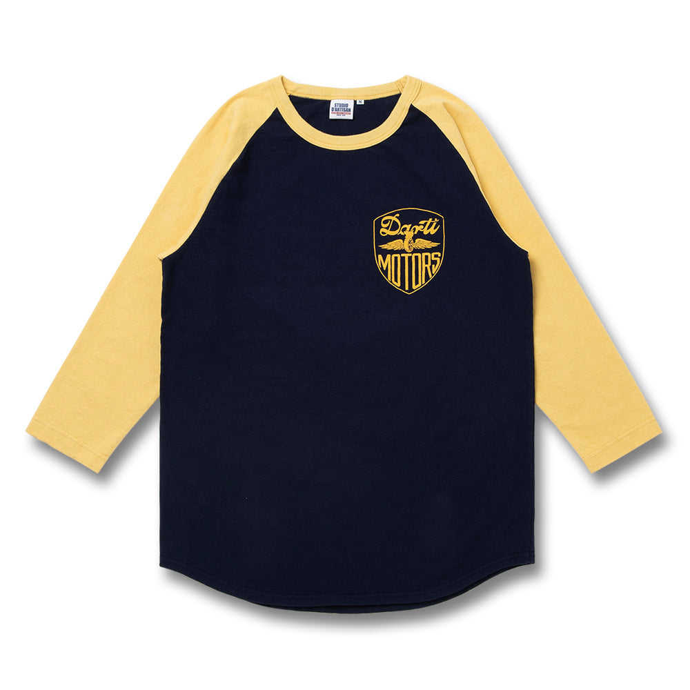 ラグラン7分袖Tシャツ【8196B】
