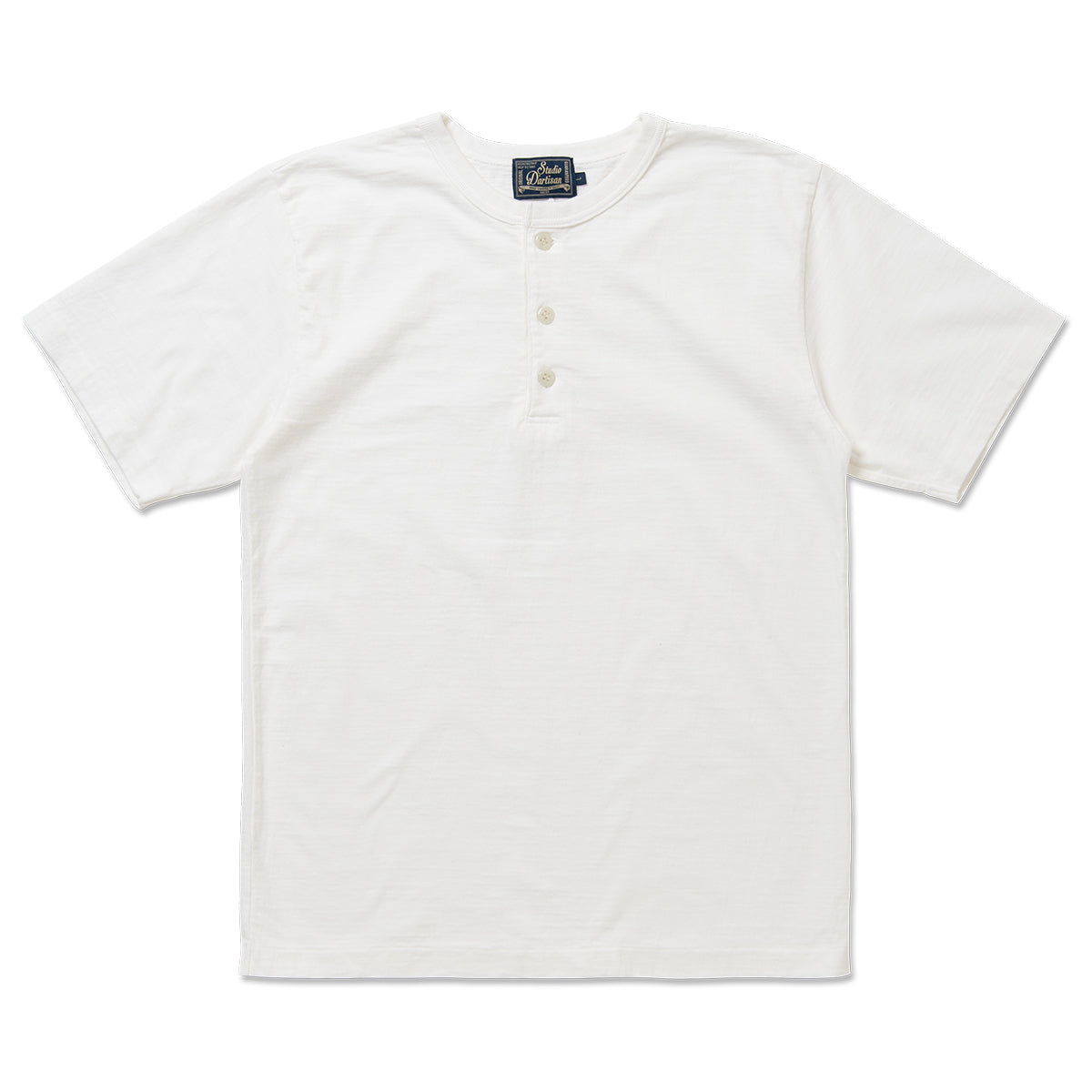 石川台小寸編み天竺ヘンリーネックTシャツ【8205】 – STUDIO D'ARTISAN