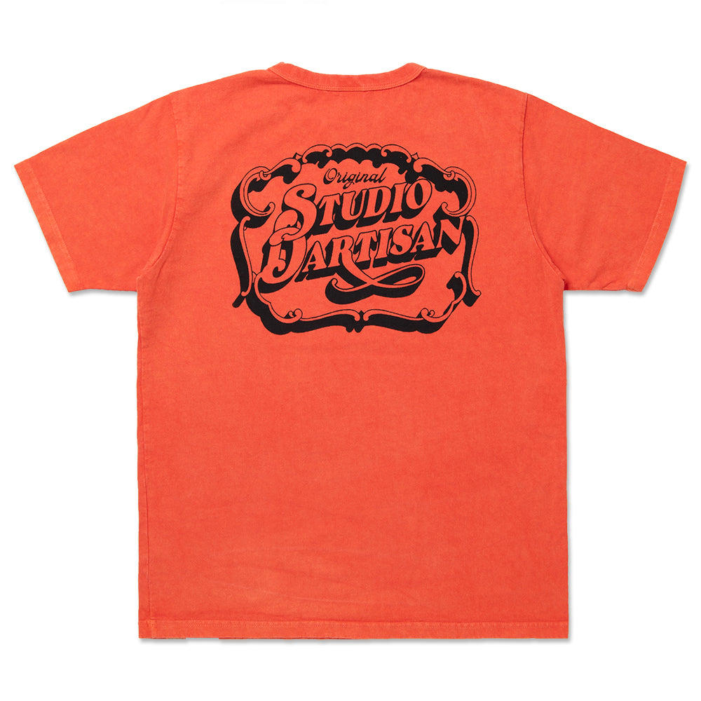 USAコットンピグメントダイTシャツ【8207A】