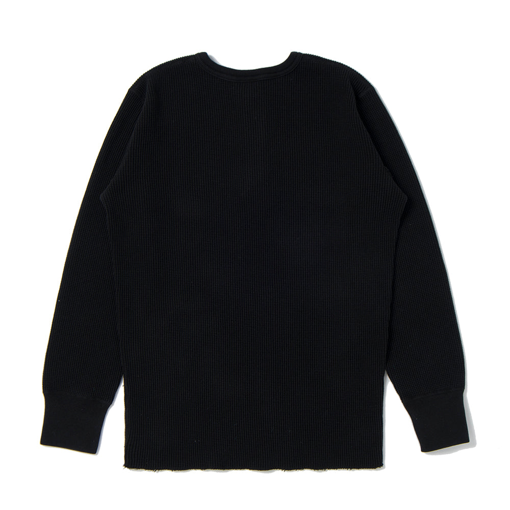 ヘビーサーマルヘンリー長袖Tシャツ【9937】