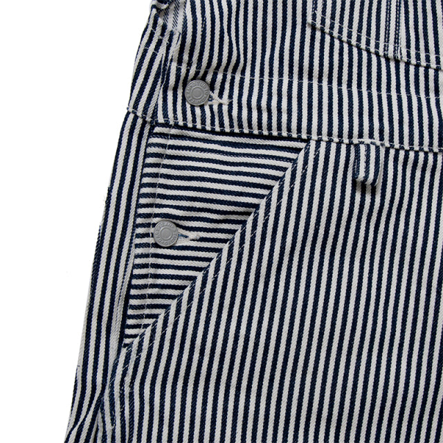 ヒッコリーオーバーオール【D1863】BIGサイズ