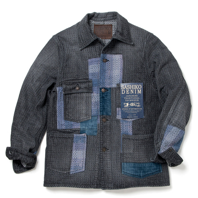 SASHIKO BORO デニムジャケット【D4547U】