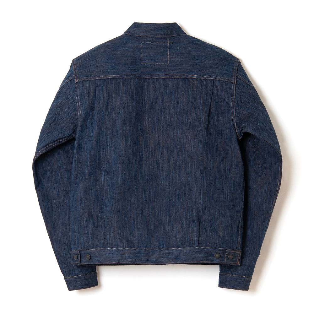 阿波正藍柿渋染デニムジャケット【D4615】BIGサイズ