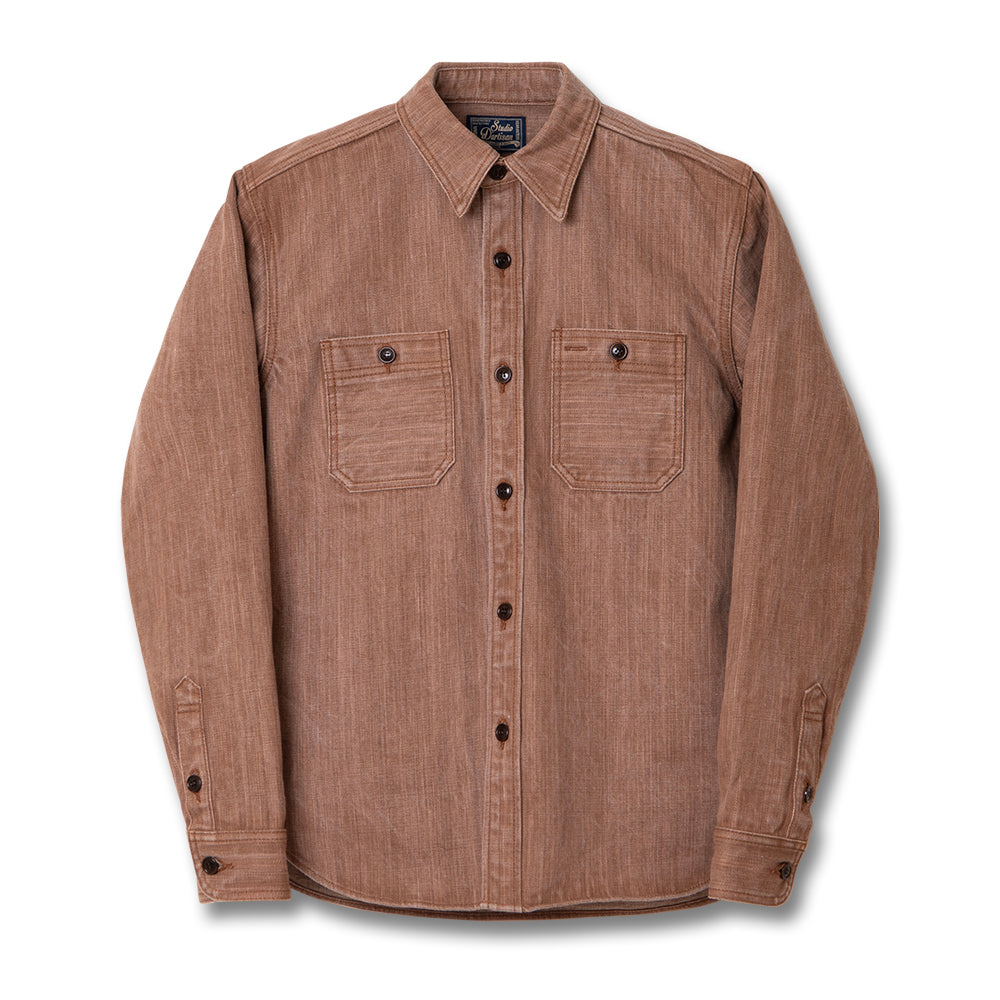 柿渋デニムシャツ【D5732】 – STUDIO D'ARTISAN ONLINE STORE
