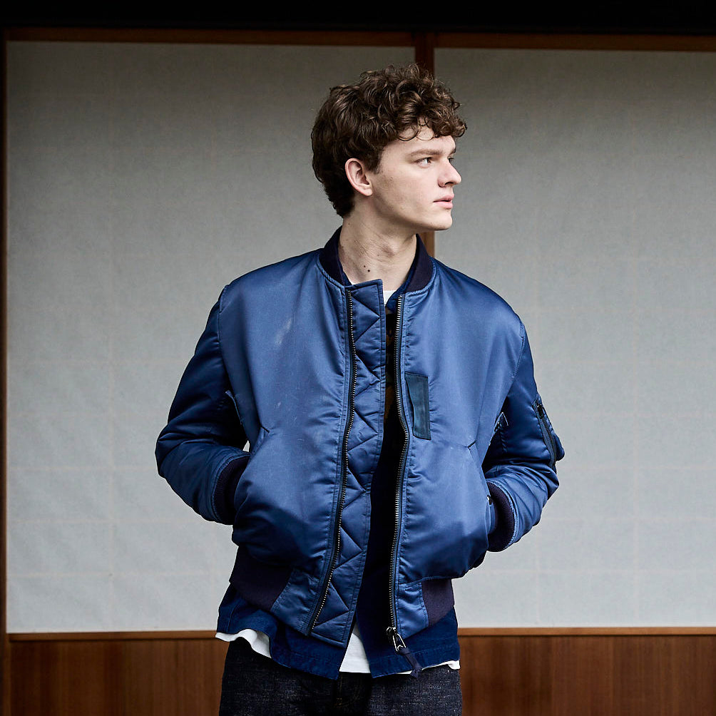 インディゴMA-1ジャケット【4623】