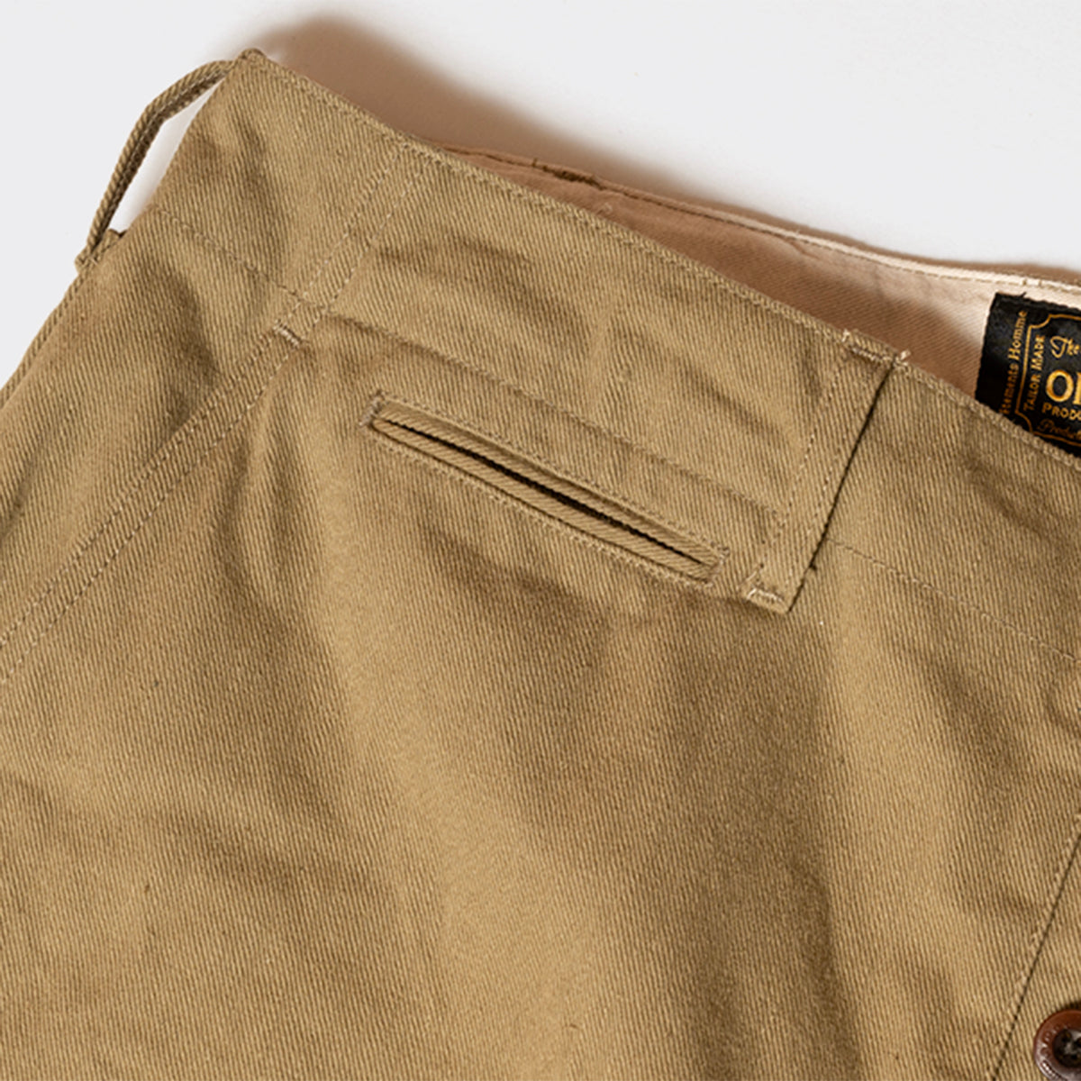 【New】Tailor 41-Khaki Chino Trousers 【OR-1126】