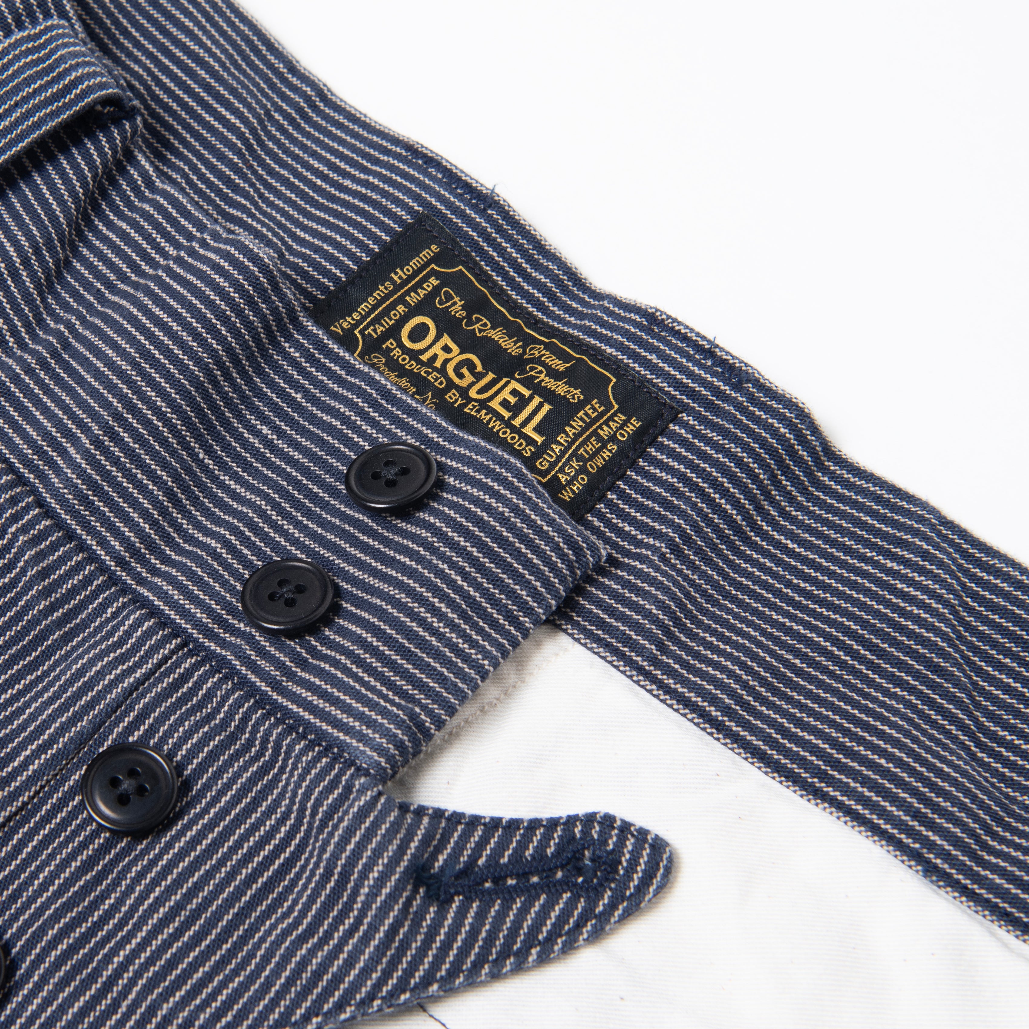 Stripe Selvedge Trousers【OR-1130】
