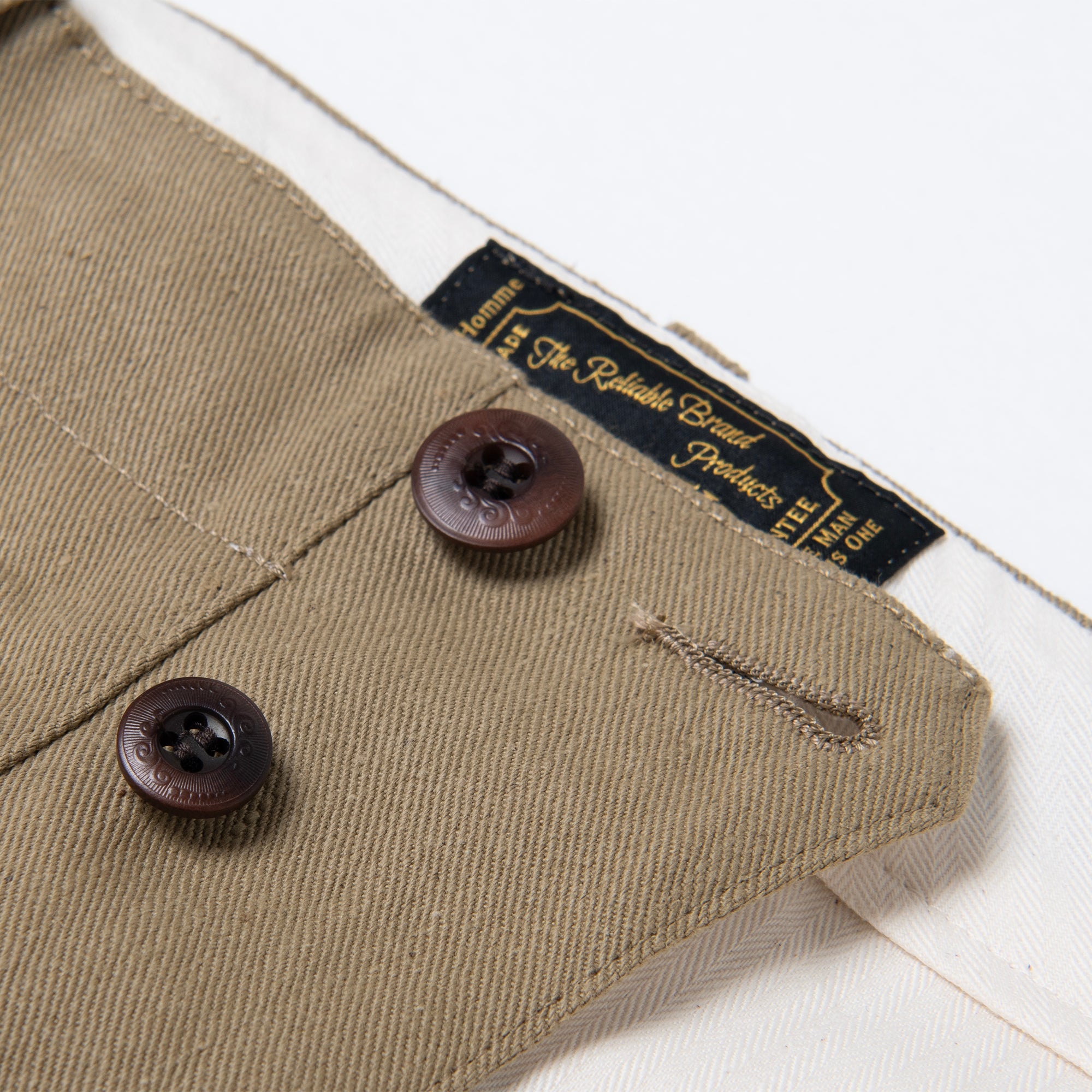 Waste Cotton Wide Trousers【OR-1133】