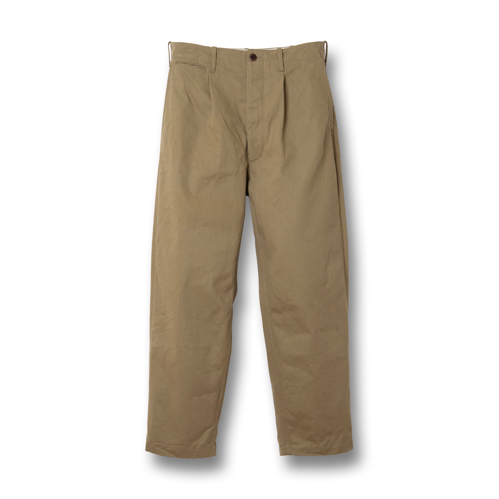 Waste Cotton Wide Trousers【OR-1133】 – STUDIO D'ARTISAN ONLINE STORE