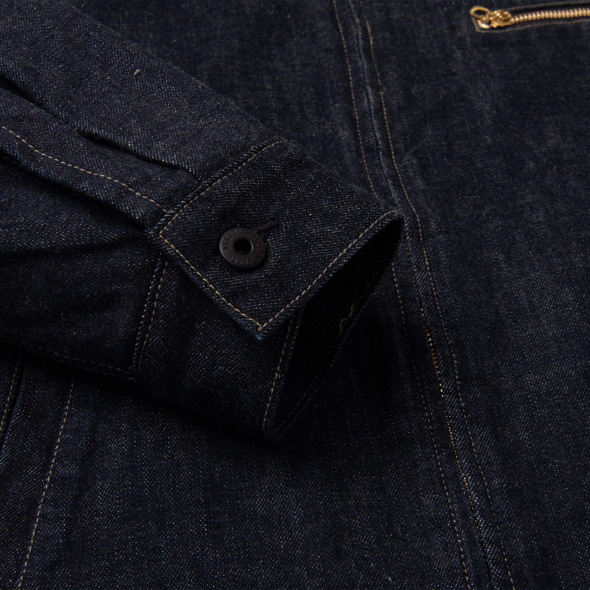 Tailor Denim Blanket Zip Jacket【OR-402L】