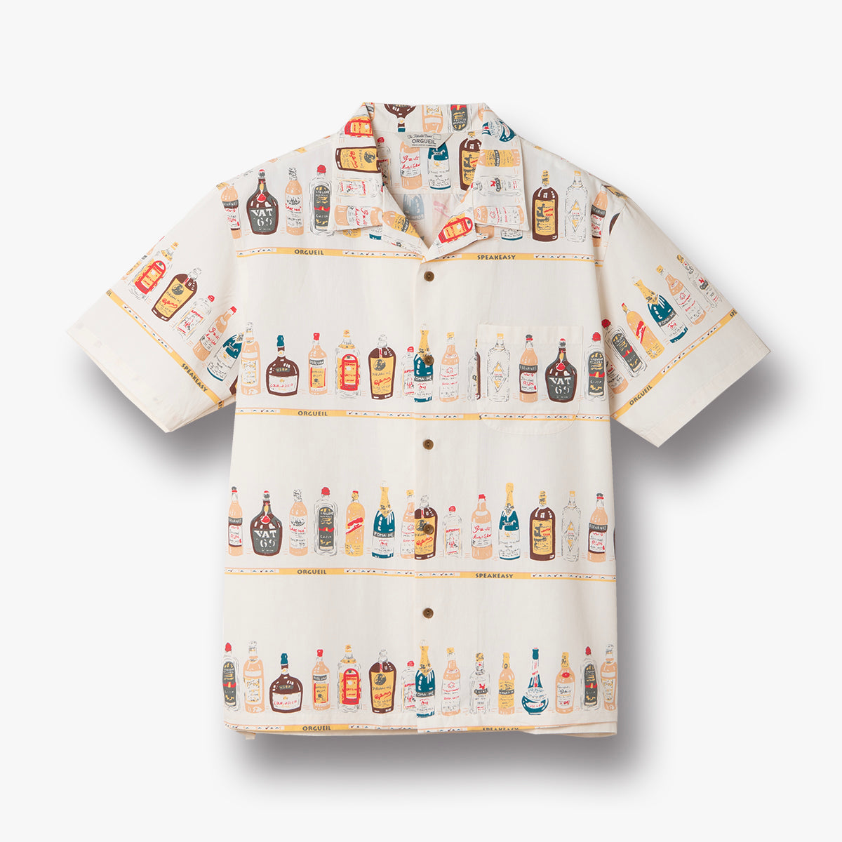 Speakeasy Short Sleeve Shirt【OR-5126】 – STUDIO D'ARTISAN ONLINE