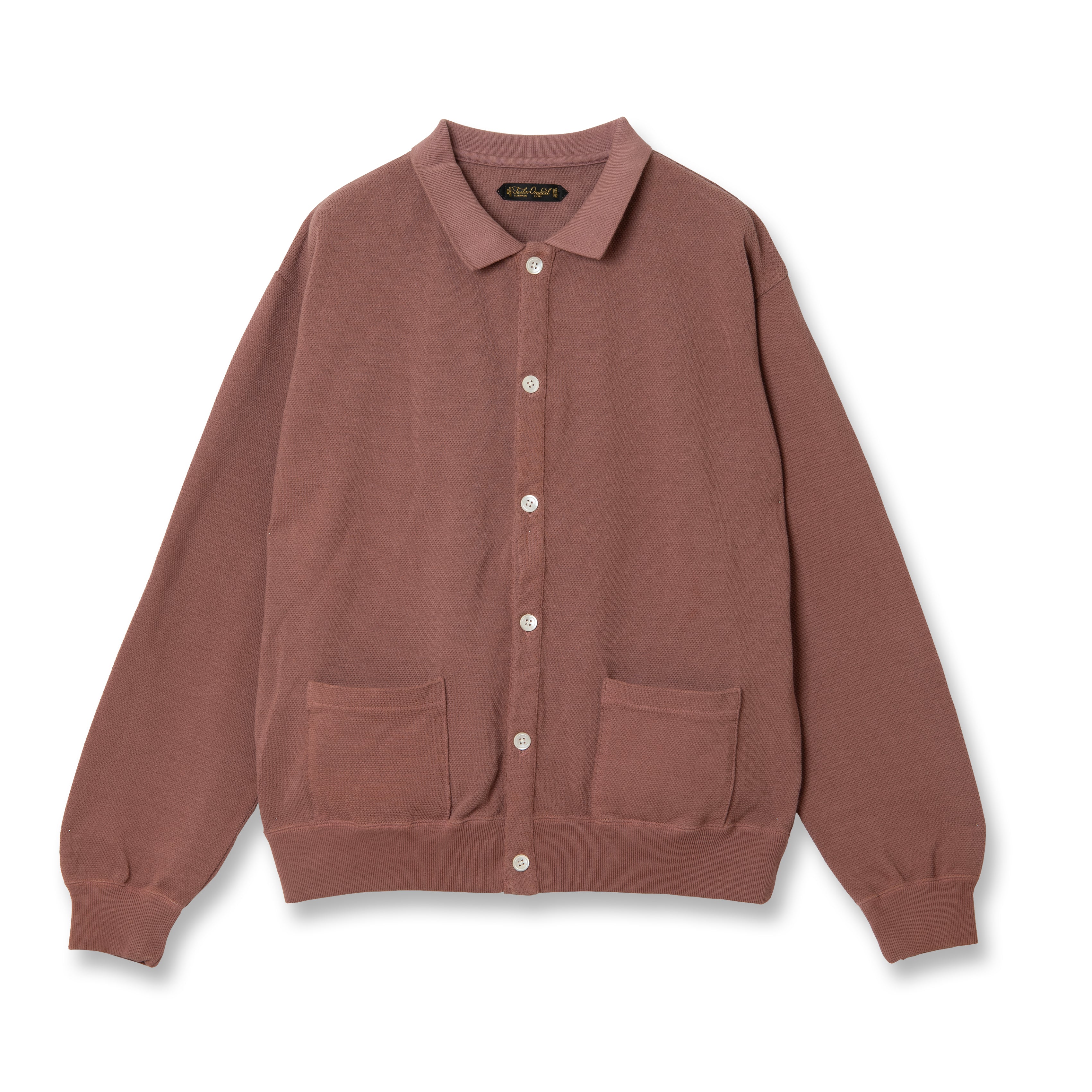 Pique Knitting Cardigan【OR-9110A】