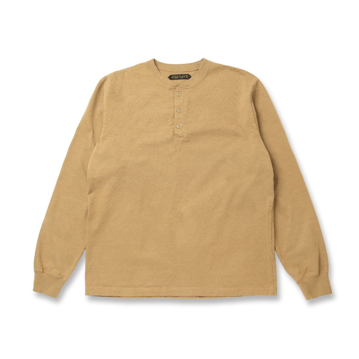 Henry Neck Long Sleeve T-shirt【OR-9116】