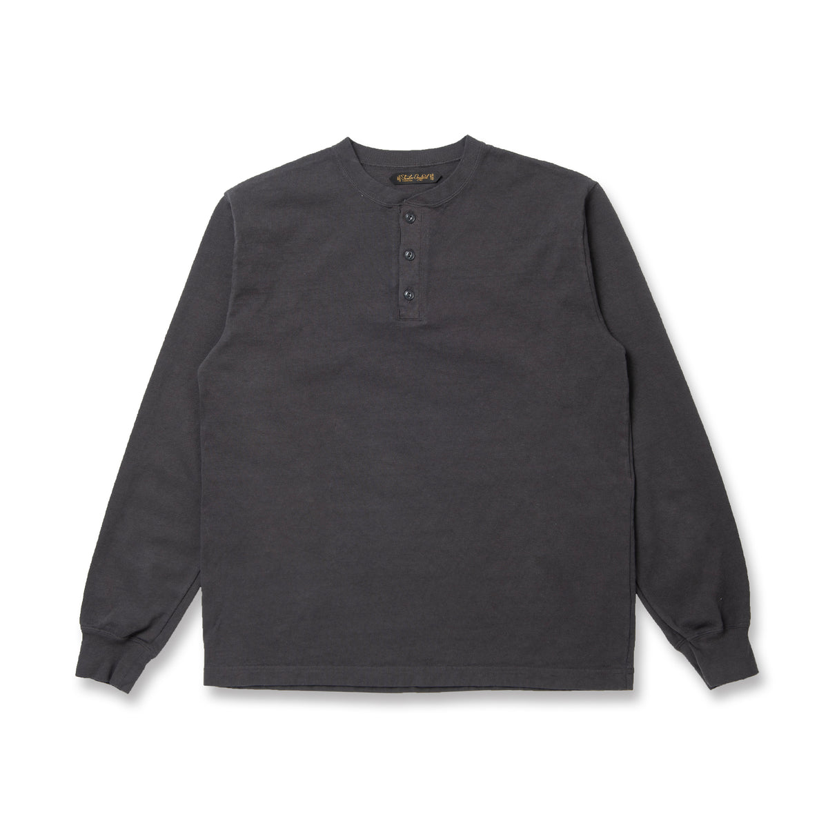 Henry Neck Long Sleeve T-shirt【OR-9116】