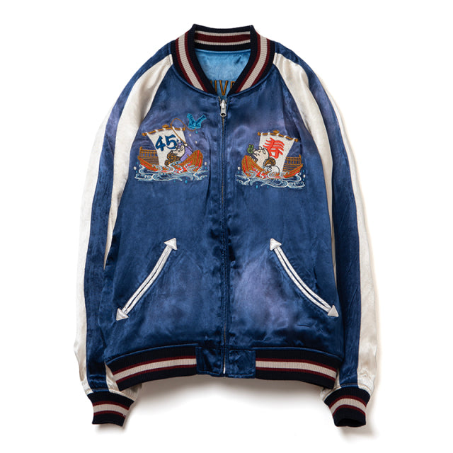 45th USEDサテンスカジャン【SP-090U】