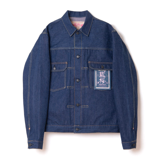 45th藍桜デニムジャケット【SP-116】