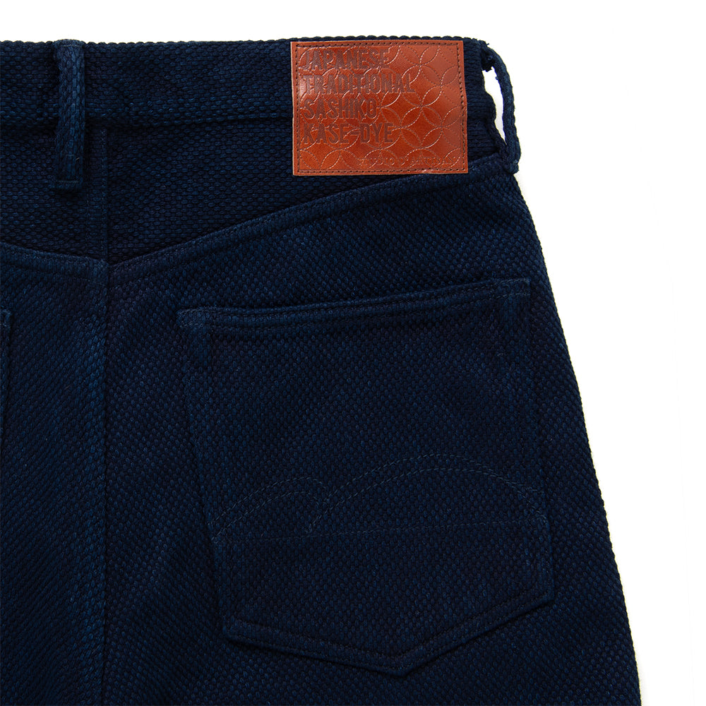 STUDIO D’ARTISAN カセ染め刺し子ジャケット　36 STUDIO D'ARTISAN ステュディオダルチザン 14oz.オリジナルセルビッチ
