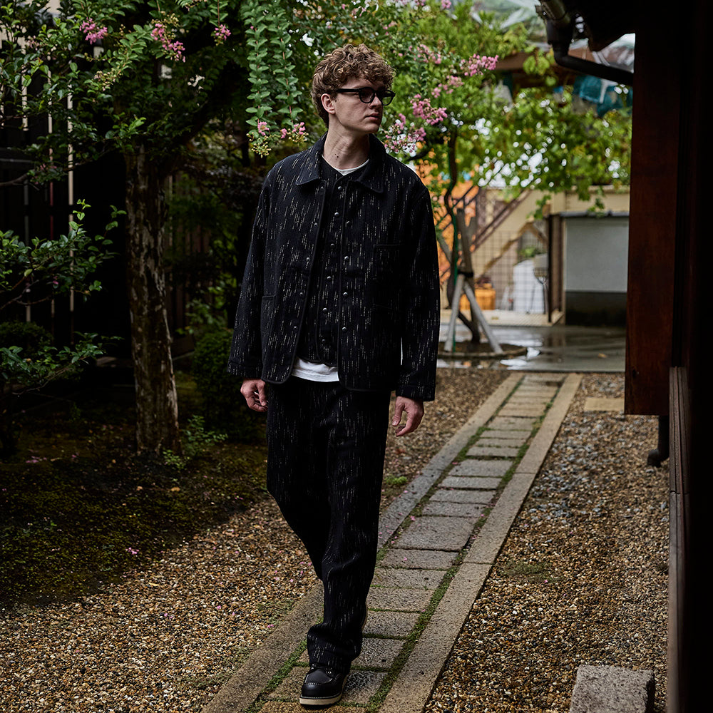 絣染ビーチクロスジャケット【4616】 – STUDIO D'ARTISAN ONLINE STORE