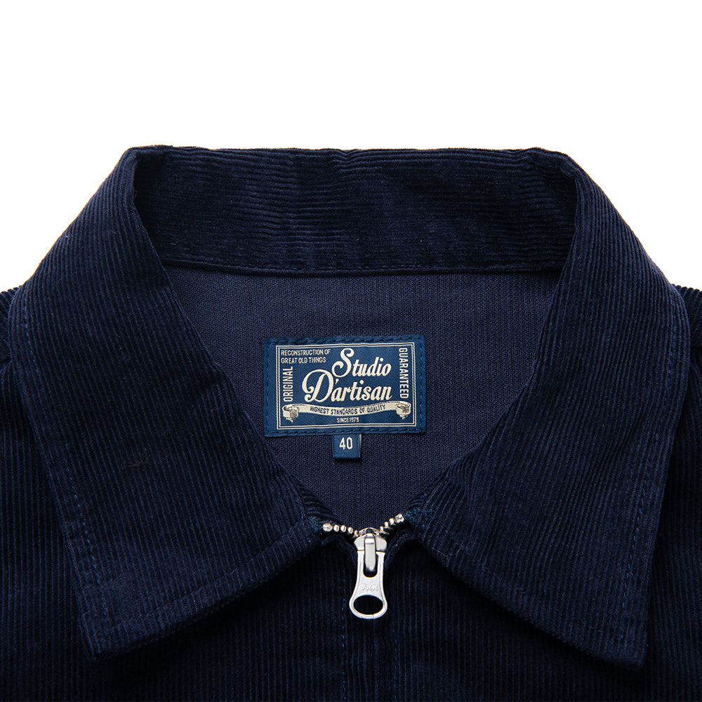 STUDIO D'ARTISAN コーデュロイジャケット ※USED Studio D'Artisan Corduroy Jacket Navy Size 42 Used From