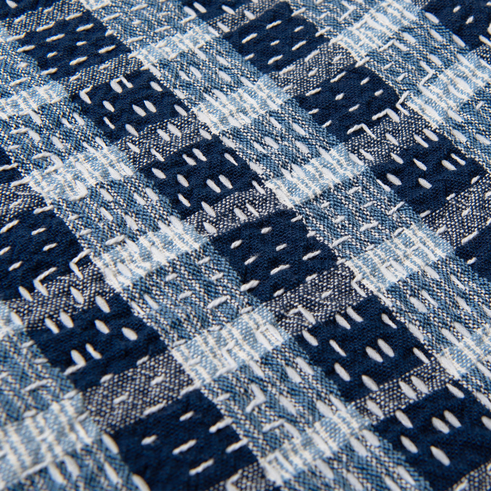 インディゴ野良着長袖シャツ【5737】