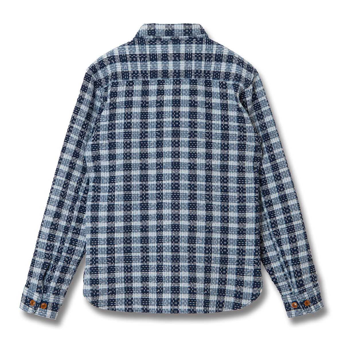 インディゴ野良着長袖シャツ【5737】