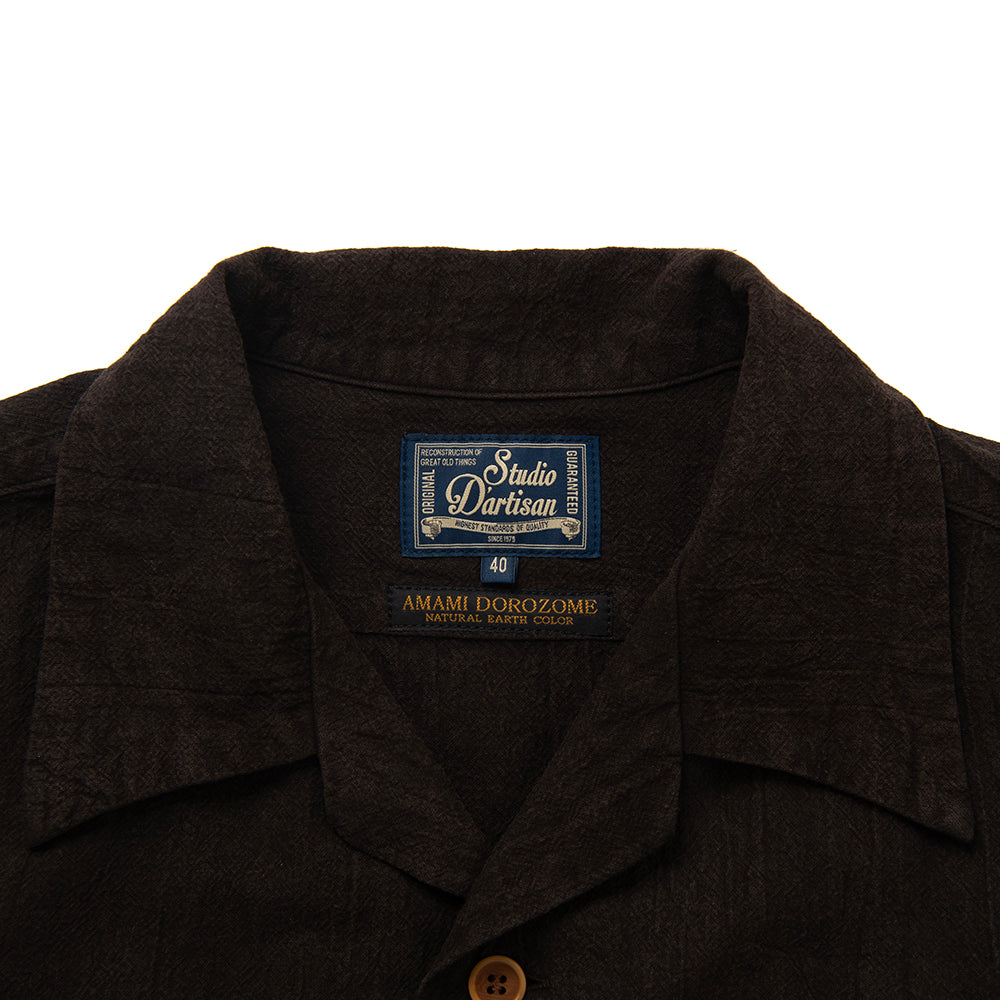 奄美大島泥染半袖シャツ【5739】 – STUDIO D'ARTISAN ONLINE STORE