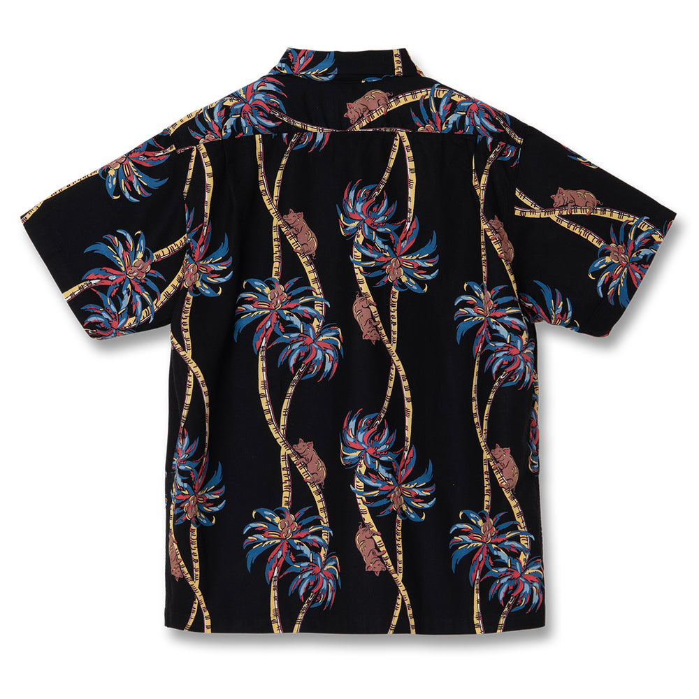 STUDIO D'ARTISAN 5742 Aloha Shirt Black Back