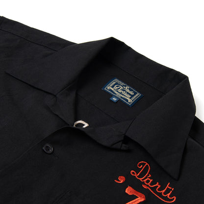 刺繍ボーリングシャツ【5743】