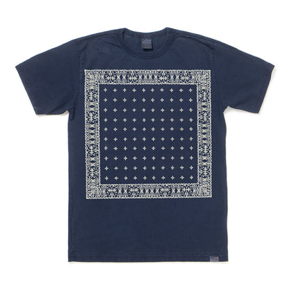 USAコットンインディゴＴシャツ【8112】