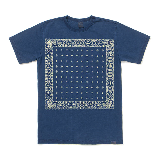 USAコットンインディゴＴシャツ【8112】