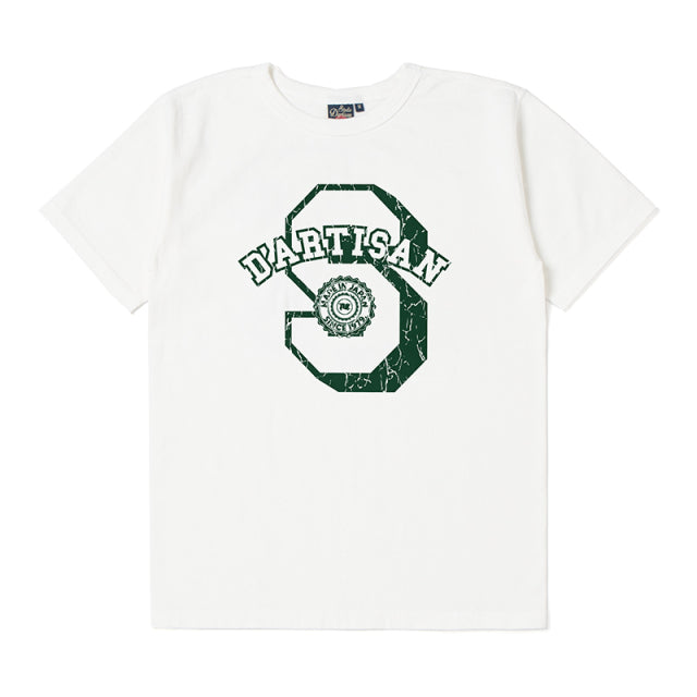 吊り編みプリントTシャツ【8114B】