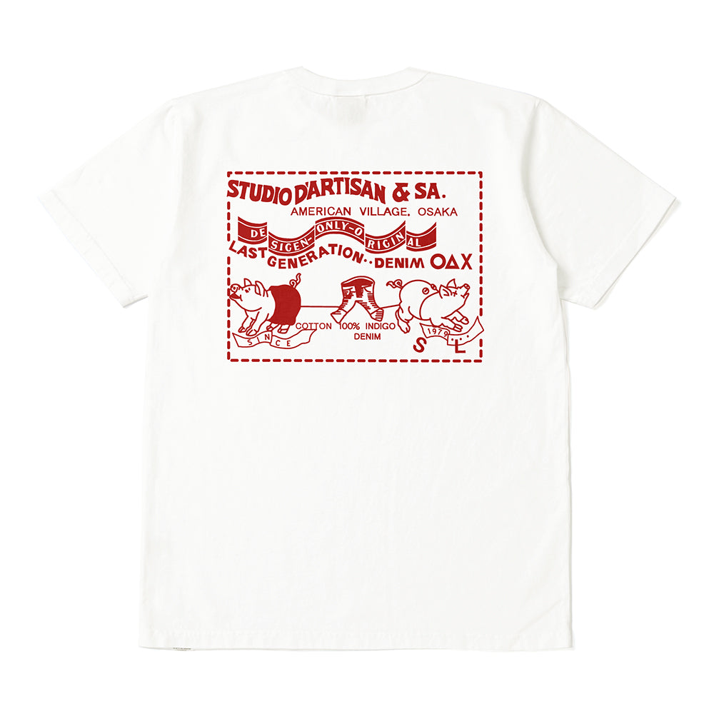 超大特価 USAコットン定番プリントTシャツ【8153】 – STUDIO D'ARTISAN トップス
