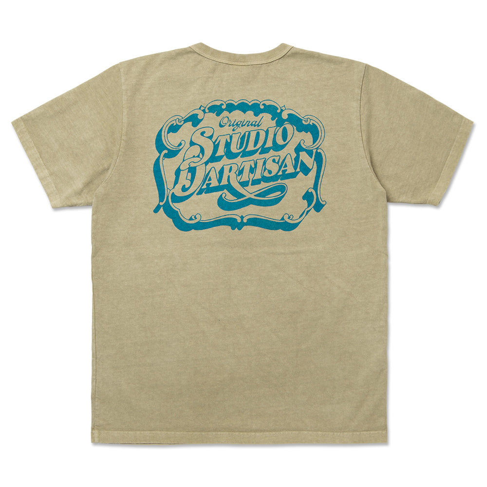 USAコットンピグメントダイTシャツ【8207A】 – STUDIO D'ARTISAN
